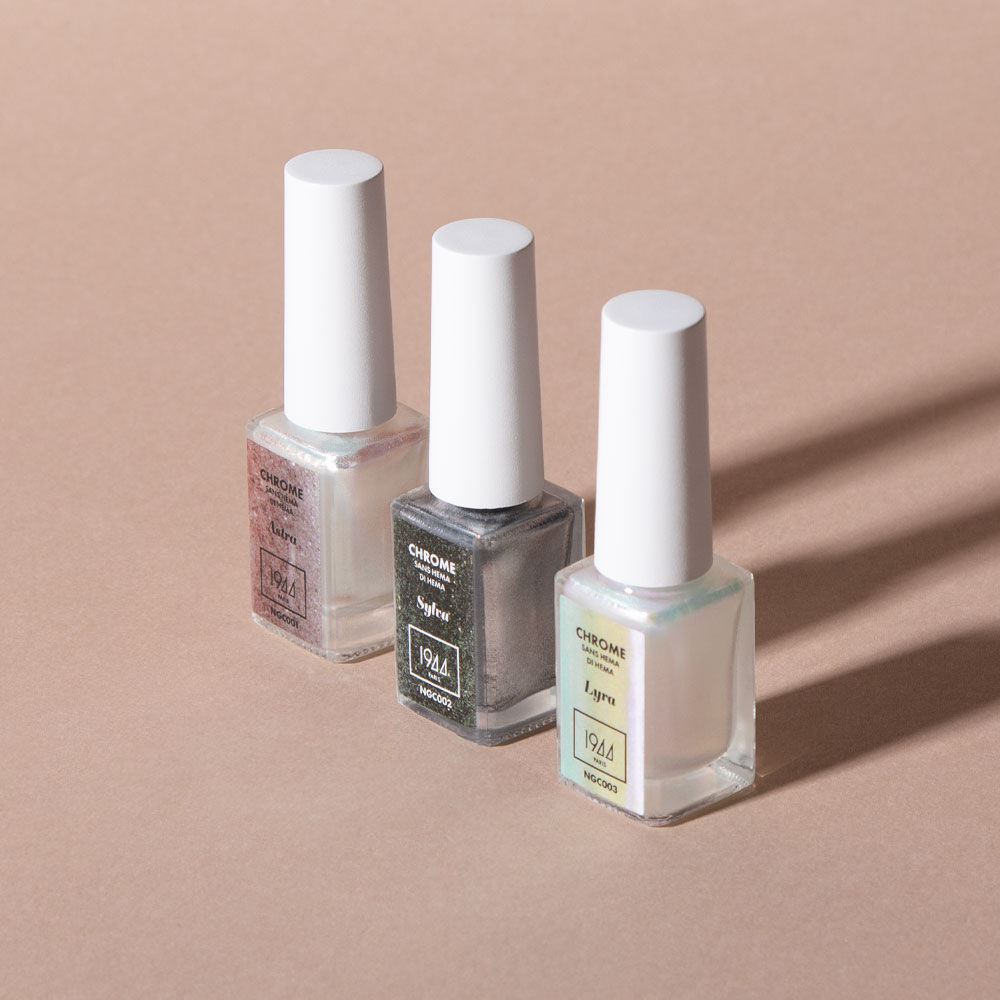 Kit Collection Complète Chrome | 1944 Paris | Effet Métallique Gels Vegan