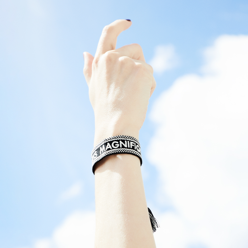 The Bracelet "Magnifique" (Gorgeous) - Black - 1944 Paris