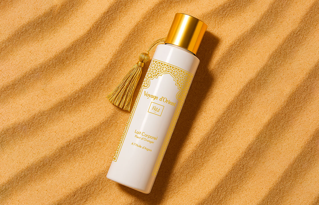 Le Lait Corporel Voyage d'Orient à la Fleur d'Oranger ou Ambre Vanille Le Lait Corporel Voyage d'Orient à la Fleur d'Oranger ou Ambre Vanille