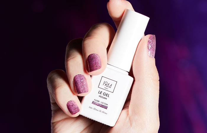 Gel Vegan Nail Glitter Glam Collection - 1944 Paris