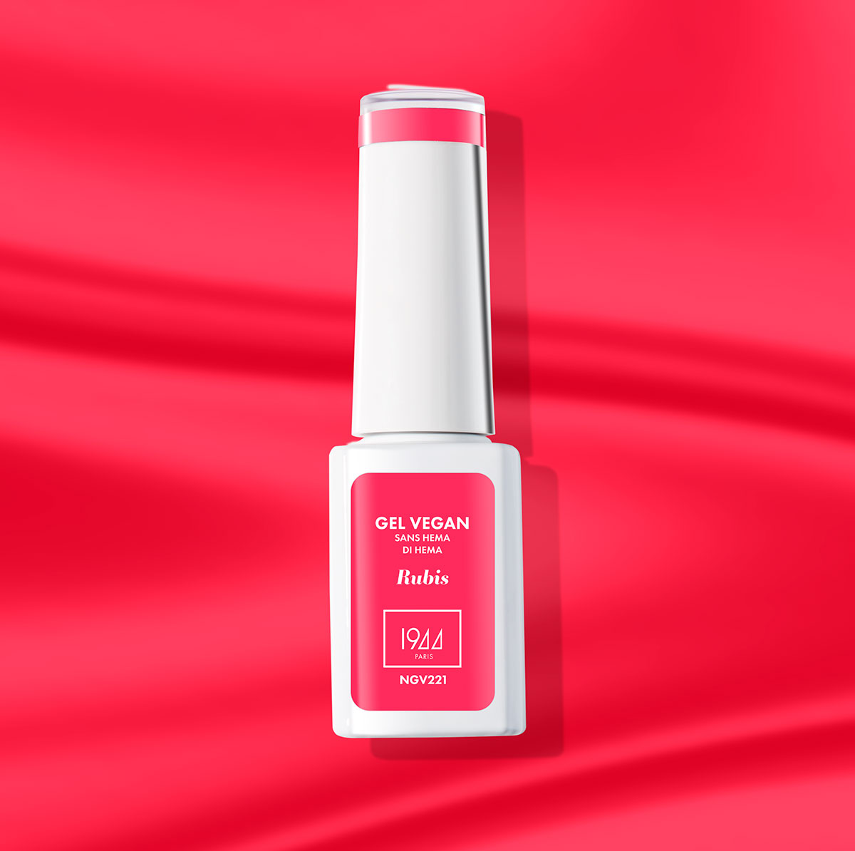 Le Gel Vegan Rubis - Collection Néon - Fuchsia