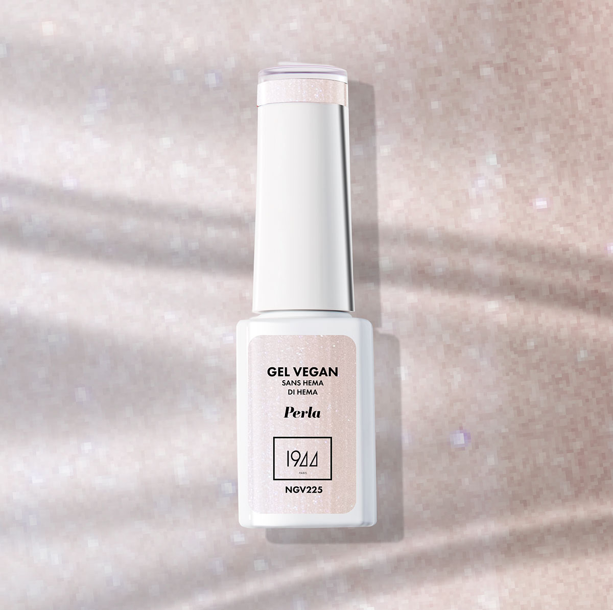 Le Gel Vegan Perla - Collection Perles - Blanc Rosé Nacré