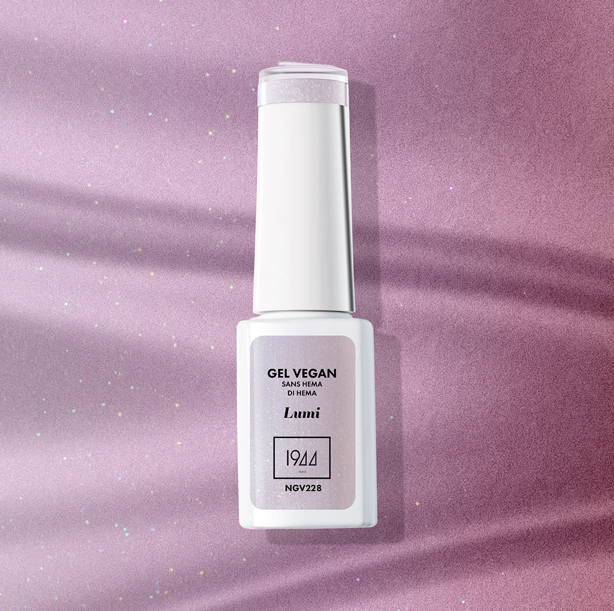 Le Gel Vegan Lumi - Collection Perles - Mauve Clair Nacré